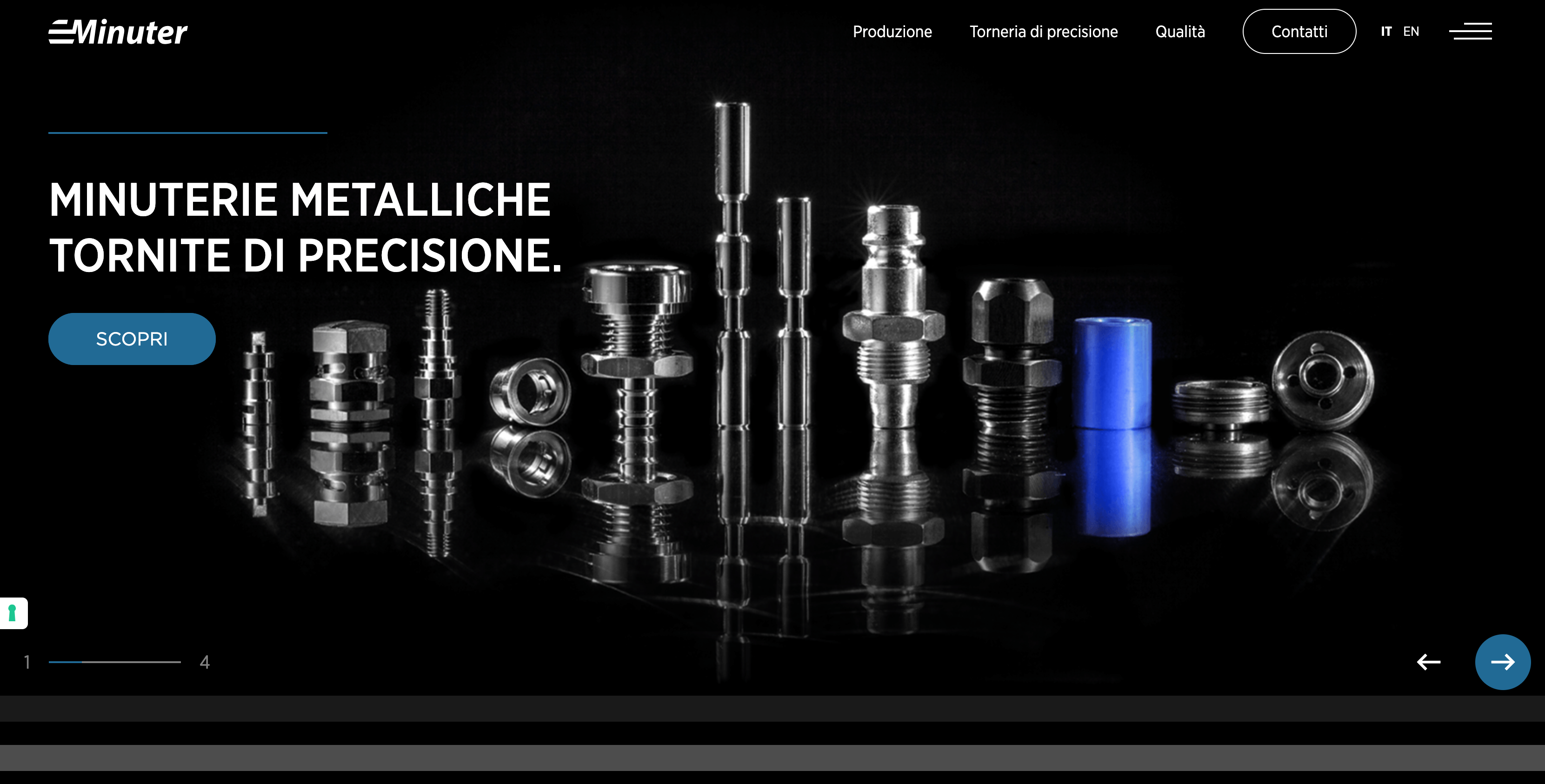 Minuter Srl - Precision Metal Parts